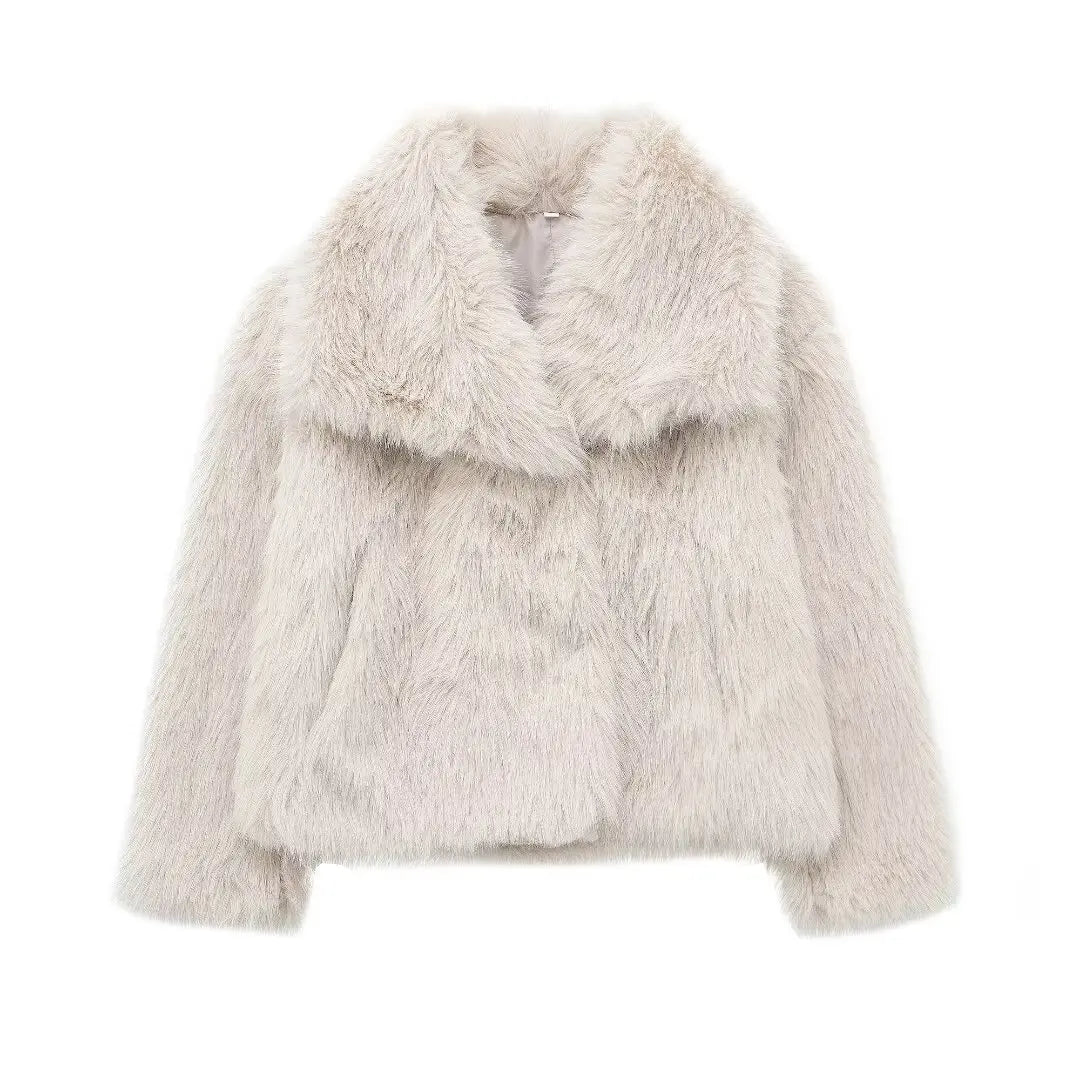 Luxury Soft Fur Coat