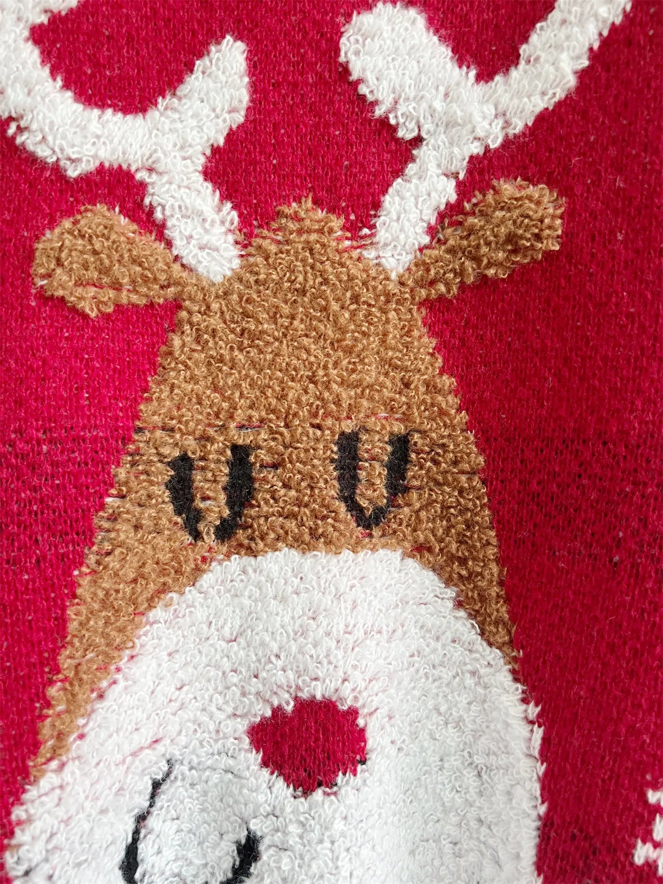 Happy Reindeer Christmas Sweater