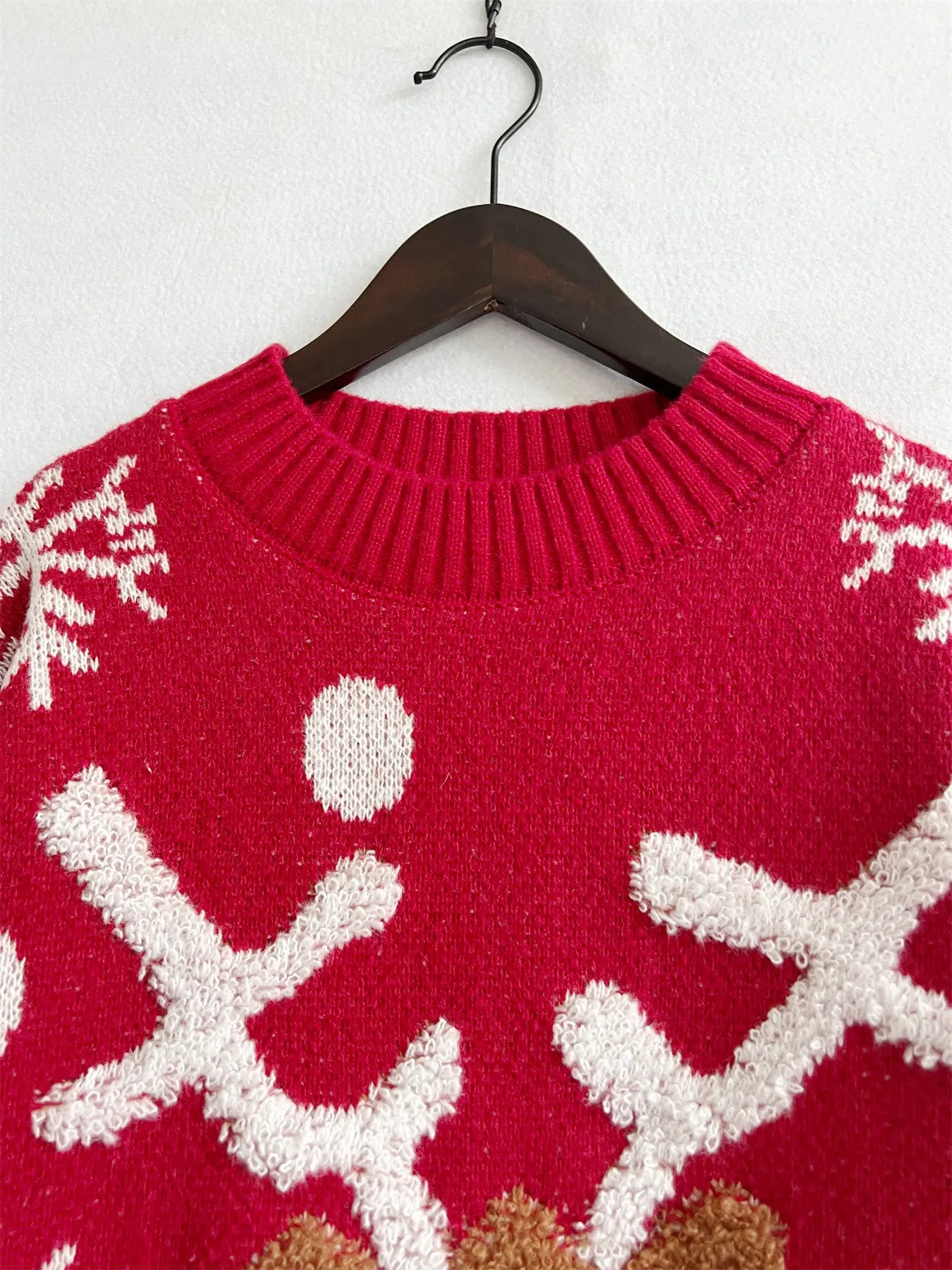 Happy Reindeer Christmas Sweater