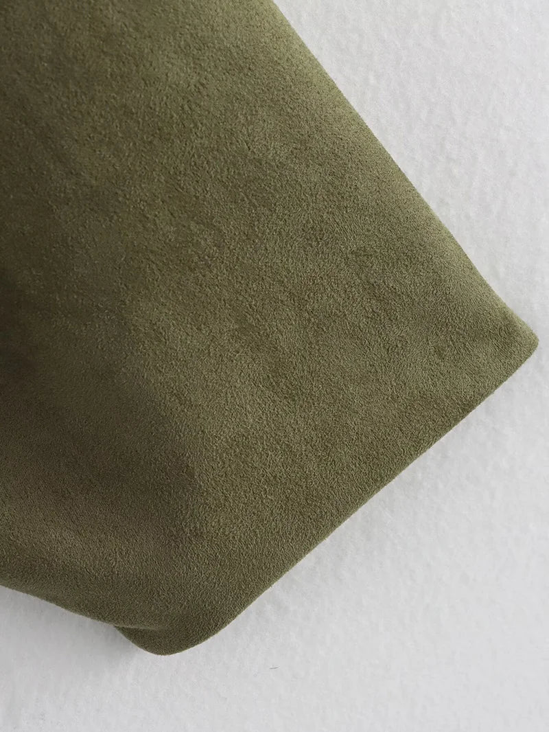 Elivor Oversized Suede Jacket