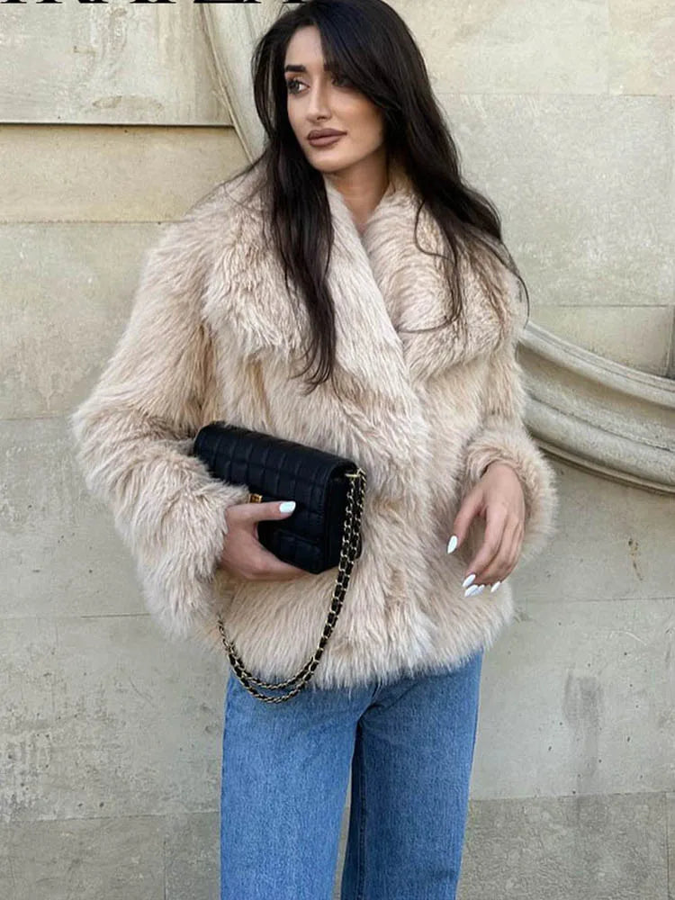 Luxury Soft Fur Coat