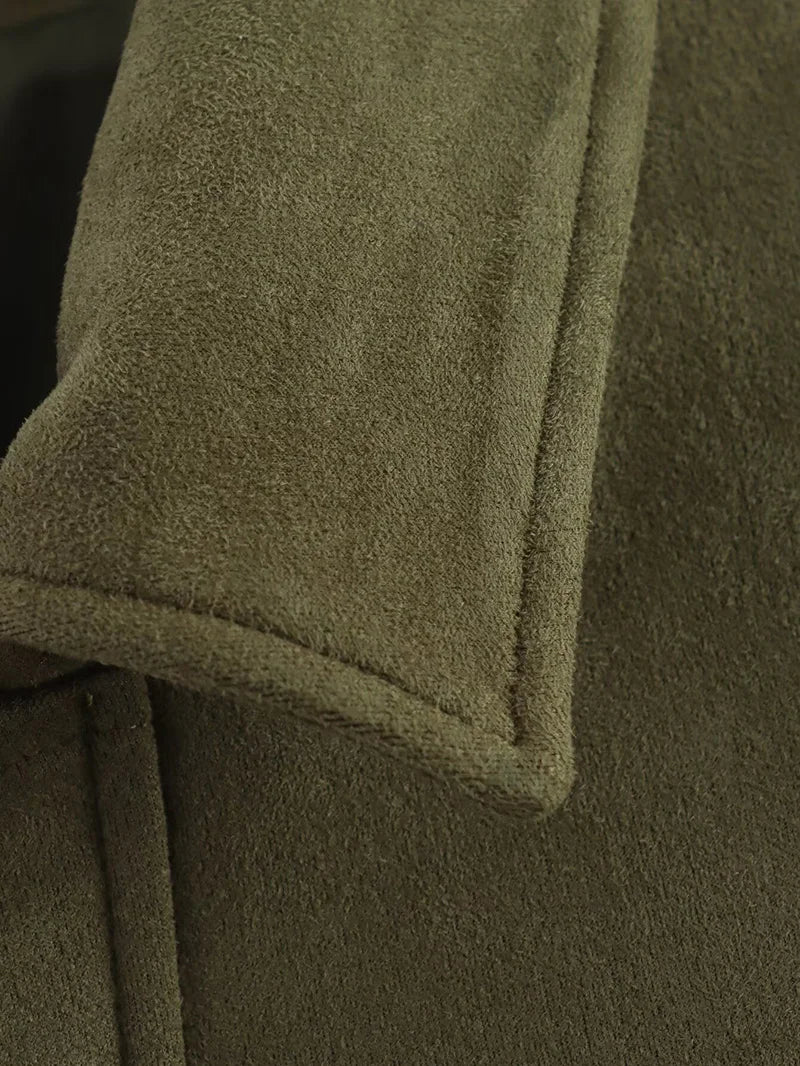 Elivor Oversized Suede Jacket